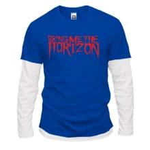 Комбинированный лонгслив Bring me the horizon