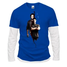 Мужской лонгслив Комби Supernatural - Sam&Dean