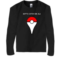 Детский лонгслив Gotta catch em all