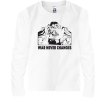 Детский лонгслив War Never Changes
