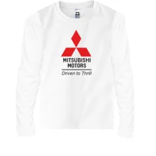 Дитячий лонгслів з лого Mitsubishi Motors