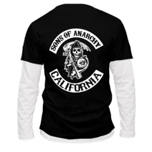 Комбинированный лонгслив Sons of Anarchy California