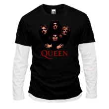 Комбинированный лонгслив Queen Band