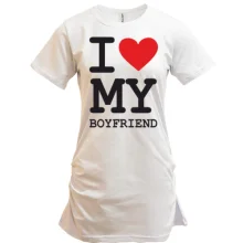 Туника I love my boyfriend