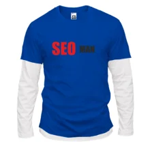 Комбинированный лонгслив seo man