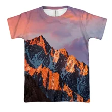 3D футболка MacOS Sierra