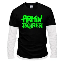 Комбинированный лонгслив Armin Van Buuren (графити)