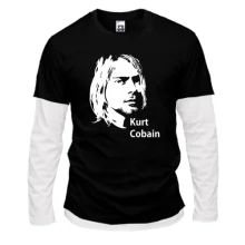 Комбінований лонгслів Kurt Cobain