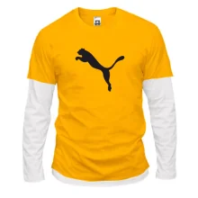 Комбинированный лонгслив с лого Puma