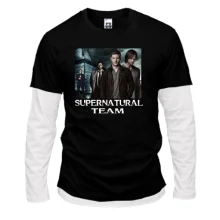 Комбинированный лонгслив Supernatural Team
