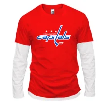 Комбинированный лонгслив Washington Capitals (2)