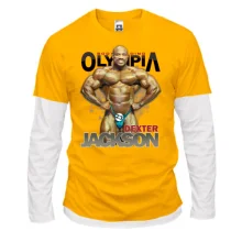 Комбинированный лонгслив Bodybuilding Olympia - Dexter Jackson