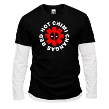 Комбинированный лонгслив Red Hot Chimi Changas