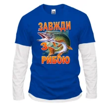 Лонгслів Комбі Завжди з рибою