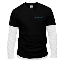 Комбинированный лонгслив SpaceX mini