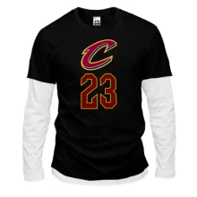 Комбинированный лонгслив Cleveland Cavaliers LeBron James (2)