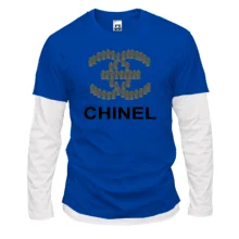 Комбинированный лонгслив CHINEL