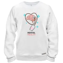 Свитшот с надписью "Mental Health"