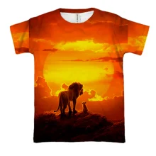 3D футболка Король Лев