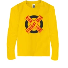 Дитячий лонгслів Haed core straight edge