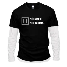 Комбинированный лонгслив Normal's Not Normal