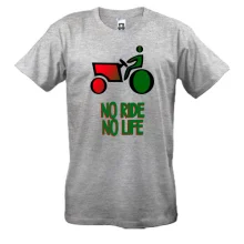 Мужская футболка No ride no life