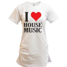 Туника I love house music