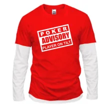 Комбінований лонгслів Poker ADVISORY