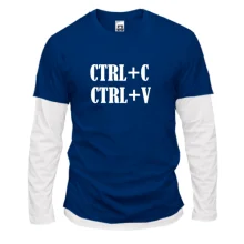 Комбинированный лонгслив Copy