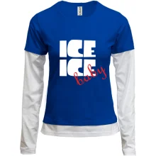 Женский лонгслив Комби Ice Ice Baby