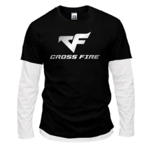 Комбинированный лонгслив Cross Fire