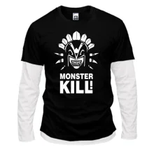 Комбинированный лонгслив Monster kill