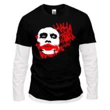 Комбінований лонгслів Joker smile Batman Ha ha ha