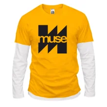 Комбинированный лонгслив Muse Club