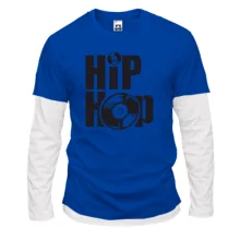 Чоловічий лонгслів Комбі I love Hip Hop