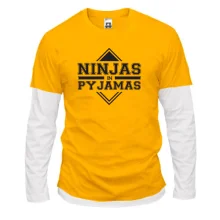 Чоловічий лонгслів Комбі Ninjas In Pyjamas (2)