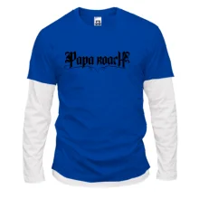 Комбінований лонгслів Papa Roach