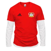 Комбинированный лонгслив Байер 04 (Bayer 04 Leverkusen) mini