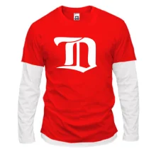 Комбинированный лонгслив Detroit Red Wings (2)