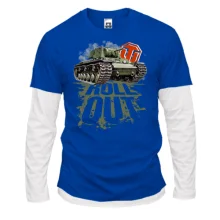 Комбинированный лонгслив WOT - Roll out