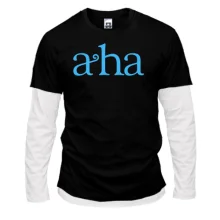 Чоловічий лонгслів Комбі A-ha