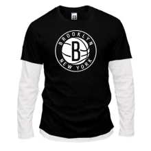 Комбинированный лонгслив Brooklyn Nets (2)