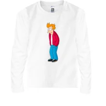 Детский лонгслив с Фраем из Футурамы