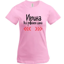 Футболка с надписью 