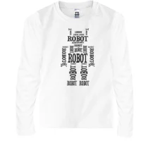 Детский лонгслив Robot