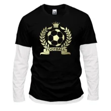 Комбинированный лонгслив Football
