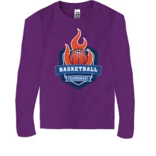 Дитячий лонгслів Basketball Tournament