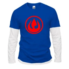 Комбинированный лонгслив Fire Nation