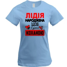 Футболка з написом 