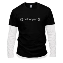 Комбинированный лонгслив bottleopen